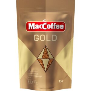 Кофе растворимый MacCoffee Gold, пакет, 75 г
