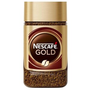 Кофе растворимый Nescafe Gold сублимированный с добавлением молотого, стеклянная банка, 47.5 г, 3 уп.