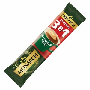 Кофе растворимый порционный MONARCH Original 3 в 1 "STRONG", 13,5 г, пакетик, 8060229, 48 штук, 623022