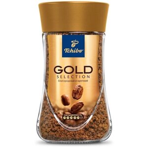 Кофе растворимый Tchibo Gold Selection, стеклянная банка, 47,5 г