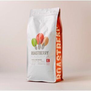 Кофе "Roastberry" бразилия SAN RAFAEL, упаковка 1000 грамм/ Свежеобжаренный/ 100% арабика