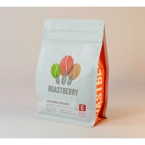 Кофе "Roastberry" колумбия ANDINO упаковка 200 грамм/ 100% арабика/ Средняя обжарка
