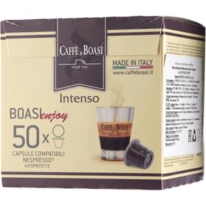 Кофе в капсулах Caffe Boasi Enjoy Intenso, натуральный, 50 кап. в уп.
