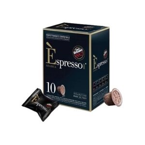 Кофе в капсулах Caffe Vergnano 1982 Espresso Arabica, цитрус, шоколад, интенсивность 7, 10 кап. в уп.