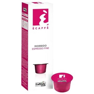 Кофе в капсулах Caffitaly Ecaffe Morbido, интенсивность 6, 10 кап. в уп., 8 уп.