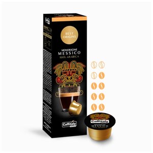 Кофе в капсулах Caffitaly System Ecaffe Messico, 10 капсул, для Paulig, Luna S32, Maia S33, Tchibo, Cafissimo