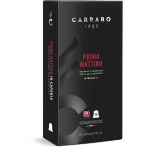 Кофе в капсулах Carraro Primo Mattino, Nespresso, Арабика, 10 капсул