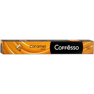 Кофе в капсулах Coffesso Caramel, интенсивность 6, 10 шт