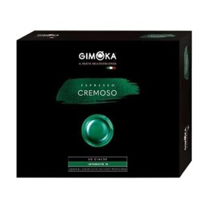 Кофе в капсулах Gimoka Nespresso Professional Cremoso жар., молот., 50шт/уп , 1 уп.