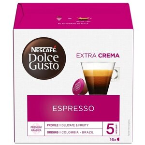 Кофе в капсулах Nescafe Dolce Gusto Espresso, 16 шт