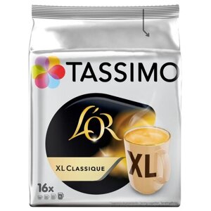 Кофе в капсулах Tassimo L'OR Xl, 16 кап. в уп.
