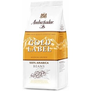 Кофе в зернах Ambassador Gold Label 200 г, 100% арабика