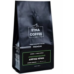 Кофе в зернах ароматизированный ETNA COFFEE Айриш крим 1 кг Арабика 100%