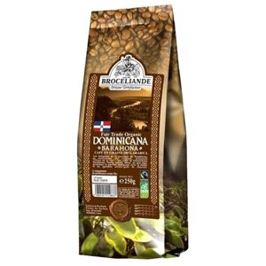 Кофе в зернах Broceliande Dominicana, шоколад, кофе, 250 г