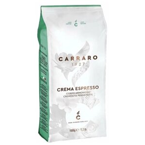 Кофе в зернах Carraro Crema Espresso, кофе, средняя обжарка, 1 кг