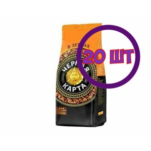 Кофе в зернах Черная Карта, м/у, 500 г (комплект 20 шт.) 6000513