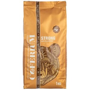 Кофе в зернах COFERIUM Strong Wild Coffee 1 kg