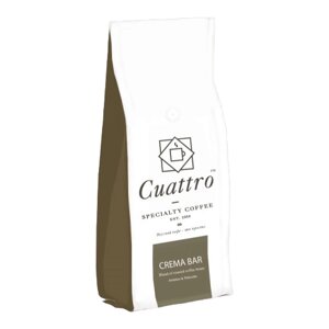 Кофе в зернах CUATTRO Crema Bar, 1 кг
