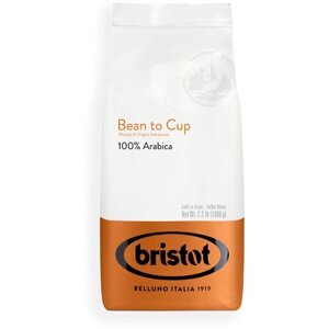 Кофе в зёрнах для кофемашины Bristot Bean To Cup 100% Arabica 1 кг, обжарен в Италии