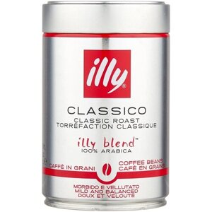 Кофе в зернах Illy Classico средней обжарки, классический, 250 г