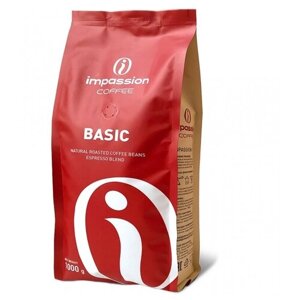 Кофе в зернах Impassion Basic, какао, шоколад, средняя обжарка, 1 кг