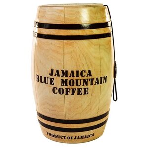 Кофе в зернах Jamaica Blue Mountain, средняя обжарка, подарочный бочонок, 1 кг