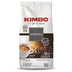 Кофе в зернах Kimbo Aroma Intenso, средняя обжарка, 250 г