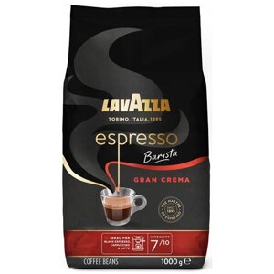 Кофе в зернах Lavazza Espresso Barista Gran Crema, мед, средняя обжарка, 1 кг