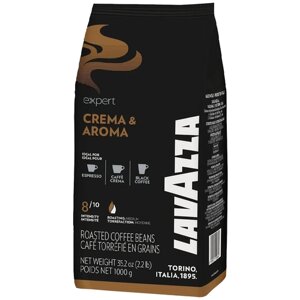 Кофе в зернах Lavazza Expert Crema & Aroma, сухофрукты, какао, 1 кг