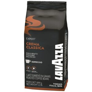 Кофе в зернах Lavazza Expert Crema Classica, сухофрукты, какао, 1 кг