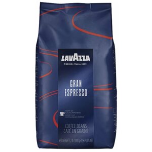 Кофе в зернах Lavazza Gran Espresso, какао, средняя обжарка, 2 уп., 1 кг
