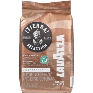 Кофе в зернах Lavazza La Reserva de Tierra Selection, миндаль, шоколад, средняя обжарка, 1 кг