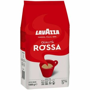Кофе в зернах Lavazza "Qualit. Rossa", вакуумный пакет, 1кг, 232984