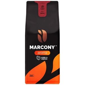 Кофе в зернах Marcony Aroma, вишня, 200 г