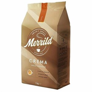 Кофе в зернах Merrild Crema, 1 кг, Италия
