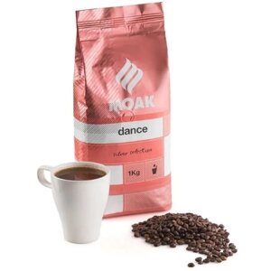 Кофе в зернах Moak Dance 1 кг , арабика , робуста