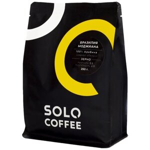 Кофе в зернах Solo Coffee Бразилия Моджиана, 250 г