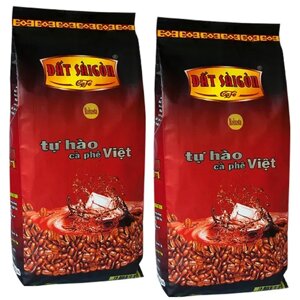 Кофе в зернах Вьетнам DAT SAIGON Робуста 100 г * 2 штуки