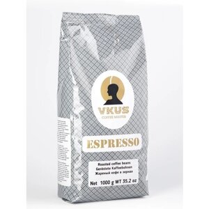 Кофе в зернах VKUS espresso, 1 кг