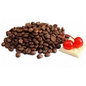 Кофе «Зимняя вишня» в зернах ароматизированный 250 гр coffee winter cherry aroma