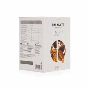 Коктейль BALANCER LIGHT со вкусом «Кофе», 10 саше х3 0 г. Баланс питания!