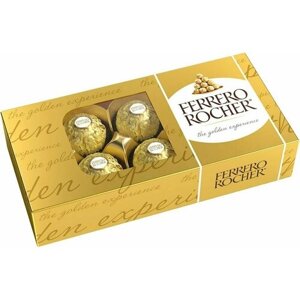 Конфеты Ferrero Rocher хрустящие из молочного шоколада 75г х 3шт