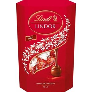 Конфеты Lindt Lindor молочный шоколад 337 г (Из Финляндии)