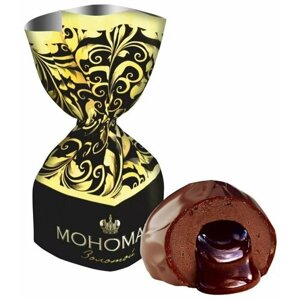 Конфеты мономах Золотой, шоколадный ликер,3 шт по 200г