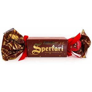 Конфеты шоколадные 6269 с цельным лесным орехом ZANZIBAR, 25 шт, SPERLARI, 0,350 кг (большая коричневая конфета)
