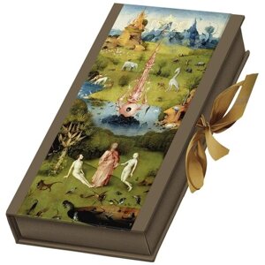Коробка шоколадных конфет ручной работы Фраде/Frade - ФрадеАрт - Босх - Фолиант на 18 конфет (левая створка)