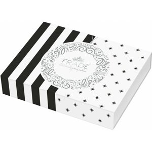 Коробка шоколадных конфет ручной работы Фраде/Frade - пенал (на 12 конфет) (полоски)