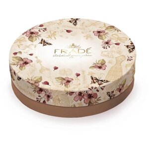 Коробка шоколадных конфет ручной работы Фраде - круглая маленькая (на 12 конфет) (новелла)