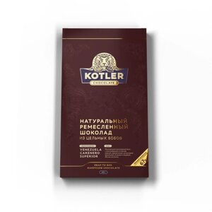 Kotler chocolate шоколад venezuela carenero superior 47гр, горького натурального шоколада