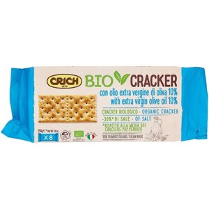 Крекер Crich Biocracker unsalted Несоленый органик, 250 г